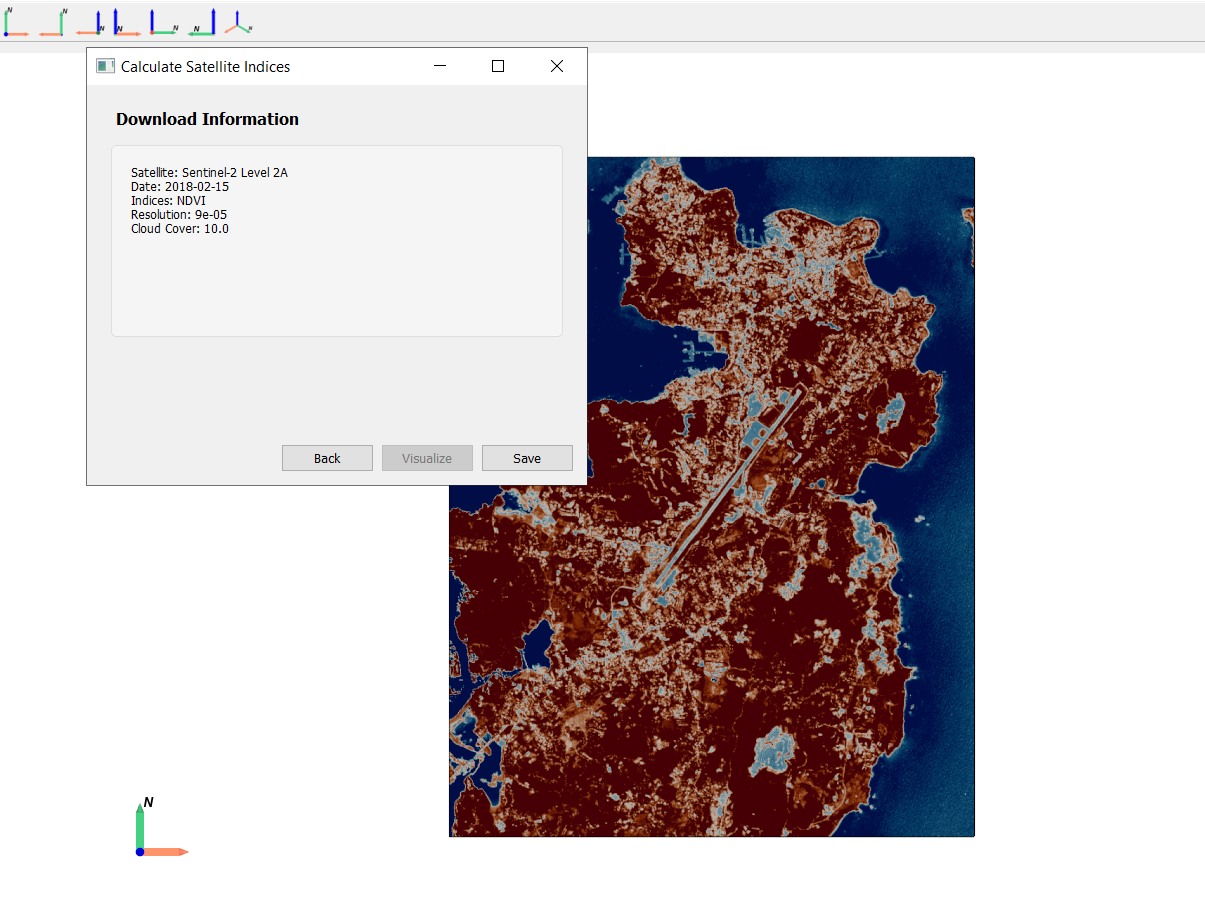 NDVI Visualization 2018