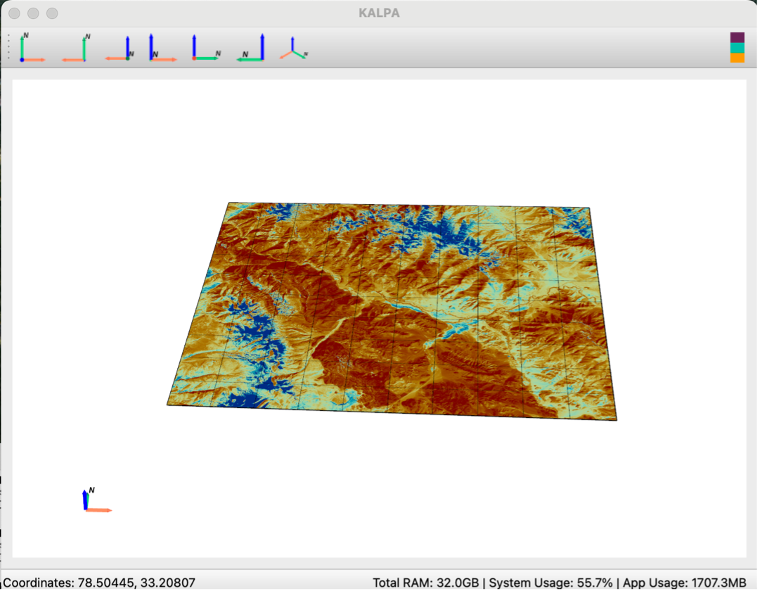 3D Cartesian Projection